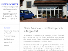 Screenshot der Domain fliesen-edenhofer.de