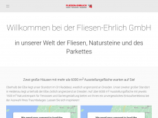 Screenshot der Domain fliesen-ehrlich.de