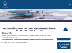 Screenshot der Domain fliesen-eichl.de