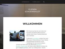 Screenshot der Domain fliesen-schoenwaldt.de