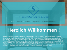 Screenshot der Domain fliesen-schoeppl.de
