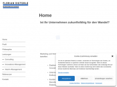 Screenshot der Domain floriandieterle.de