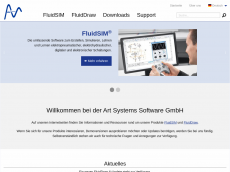 Screenshot von fluid-cad.de