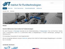Screenshot der Domain fluid-liner.de