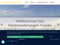 Screenshot der Domain franke-groemitz.de