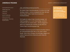 Screenshot der Domain franke-gruppe.de