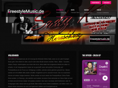 Screenshot der Domain freestylemusic.de