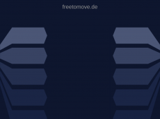 Screenshot der Domain freetomove.de