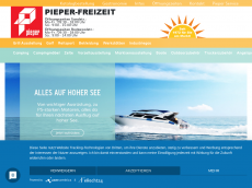 Screenshot der Domain freizeitriese.de