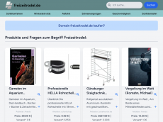 Screenshot der Domain freizeitrodel.de