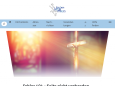 Screenshot der Domain friedenskirche-rheinhausen.de