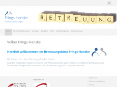 Screenshot der Domain frings-wikker.de