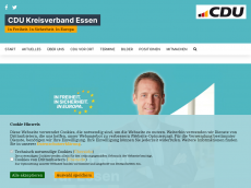 Screenshot der Domain fu-essen.de