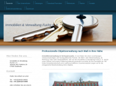 Screenshot der Domain fuchs-hausverwaltung.de