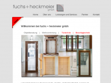 Screenshot der Domain fuchs-heckmeier.de