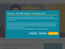 Screenshot der Domain fw-mitterteich.de