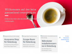 Screenshot der Domain gaenseliesel-rotenburg.de