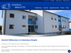 Screenshot der Domain gaestehaus-brigitte.de