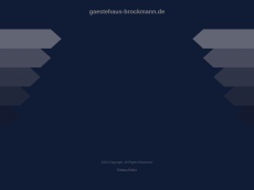 Screenshot der Domain gaestehaus-brockmann.de