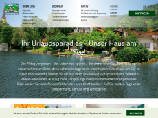 Screenshot der Domain gaestehaus-huberamsee.de