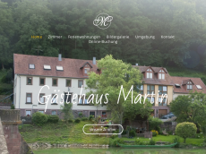 Screenshot der Domain gaestehaus-martin.de