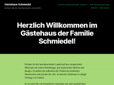 Screenshot der Domain gaestehaus-schmiedel.de