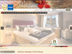Screenshot der Domain gaestehaus-wineberger.de