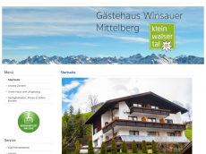 Screenshot der Domain gaestehaus-winsauer.de
