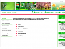 Screenshot der Domain galaa.de