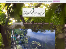 Screenshot der Domain gardenofarts.de