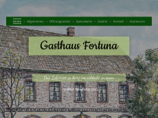 Screenshot der Domain gasthaus-fortuna.de