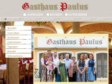 Screenshot der Domain gasthaus-paulus.de