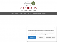Screenshot der Domain gasthaus-pellenwessel.de