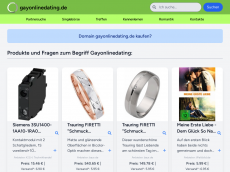 Screenshot der Domain gayonlinedating.de