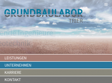 Screenshot der Domain gbl-trier.de