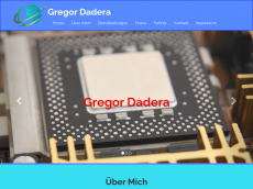 Screenshot der Domain gdwebservices.de