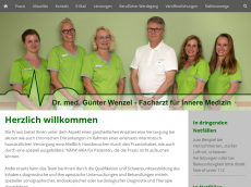 Screenshot der Domain geert-wenzel.de