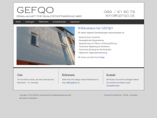 Screenshot der Domain gefqo.de