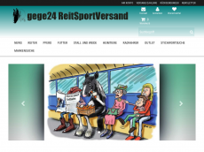 Screenshot der Domain gege24.de