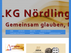 Screenshot der Domain gemeinschaft-noerdlingen.de