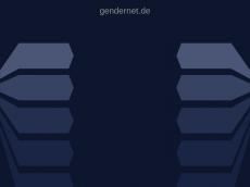 Screenshot von gendernet.de