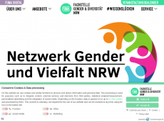 Screenshot der Domain gendernetzwerk-nrw.de