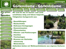 Screenshot der Domain genders.de