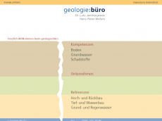 Screenshot der Domain geologie-buero.de