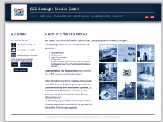 Screenshot der Domain geologie-service.de