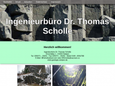 Screenshot der Domain geologie-stolpen.de