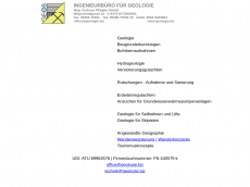 Screenshot der Domain geologie.biz