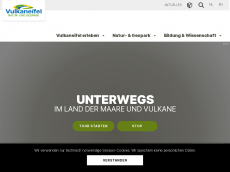 Screenshot der Domain geopark-vulkanland-eifel.de