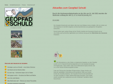 Screenshot der Domain geopfad-schuld.de