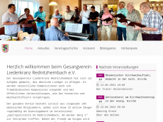 Screenshot von gesangverein-rednitzhembach.de